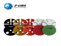 ZL-FSP5 High Efficiency 5 Steps Metal Resin Concrete Floor Polishing Pads Floor Grinding Disc