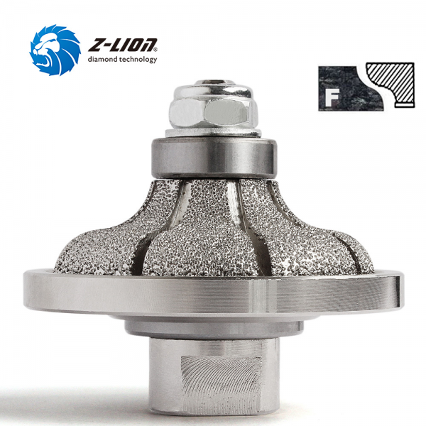 ZL-C1F Vacuum Brazed Profile Wheel for Granite Marble Stone Shaping and Profiling